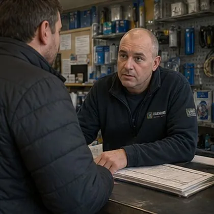 A customer conversation