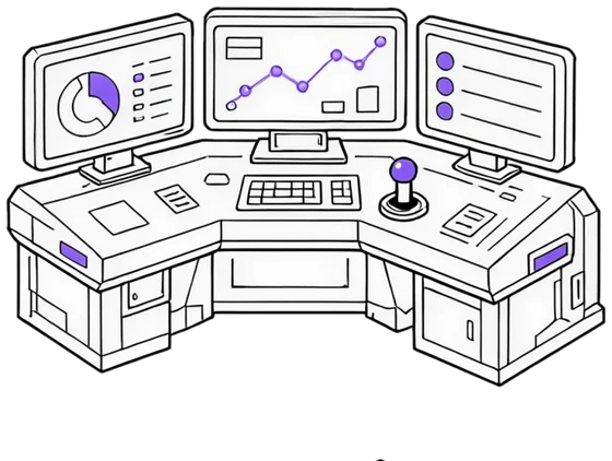 A control console